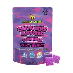 VERY BERRY (INDICA) INFUSED GUMMIE